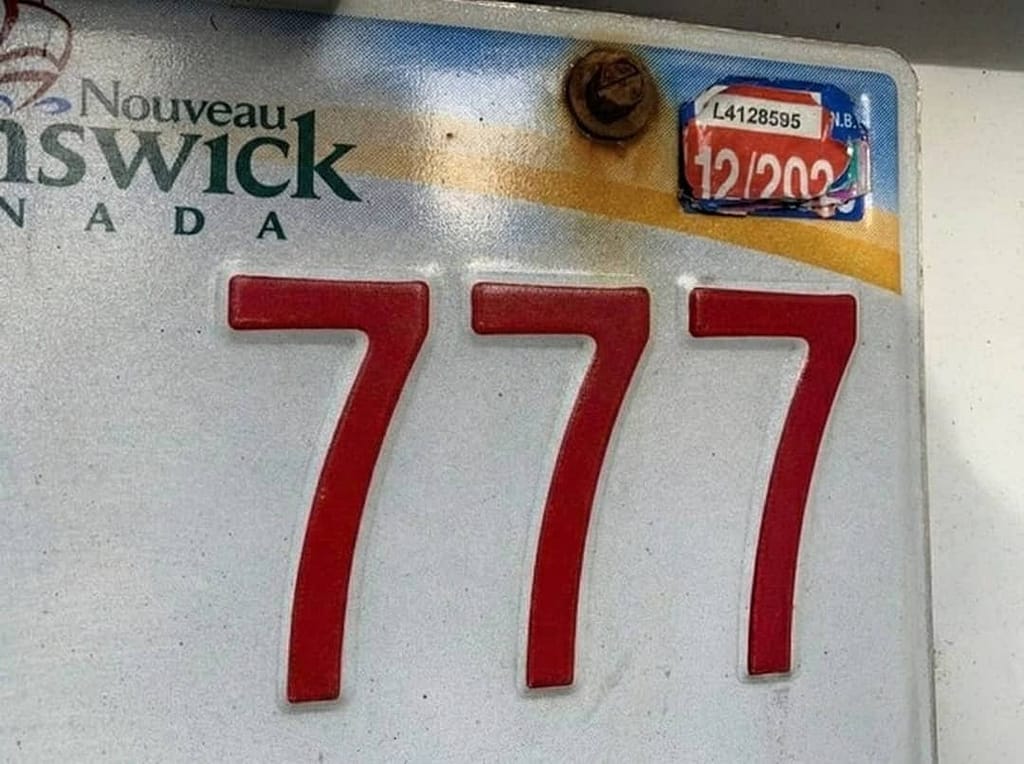 New Brunswick Licence Plate