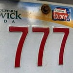 New Brunswick Licence Plate