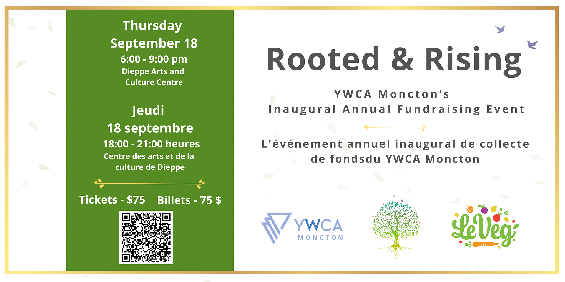 YWCA Moncton – Rooted & Rising Event