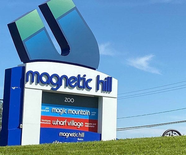 Greater Moncton Magnetic Hill Illusion